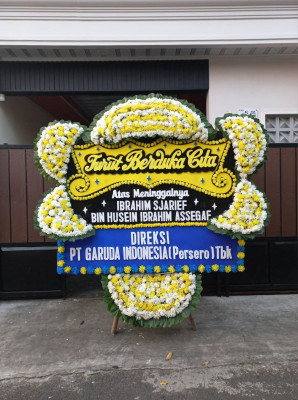 Papan Bunga Duka di Tikung