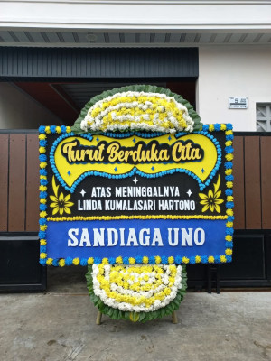 Papan Bunga Duka di Tikung